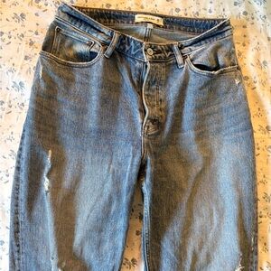 Abercrombie & Fitch The Dad High Rise